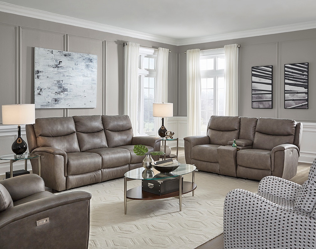 Southern motion double store reclining loveseat